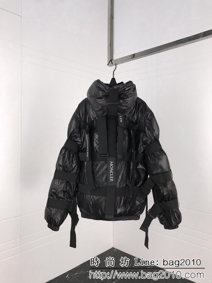 MONCLER蒙口 18FW秋冬新款 多織帶羽絨服 男女同款 ydi1075